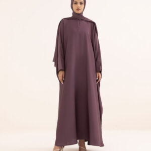 Embroidered Kaftan Abaya Set